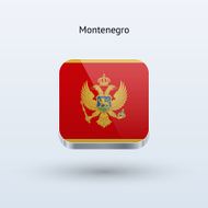 Montenegro Flag Icon N2