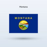 State Of Montana Flag N3