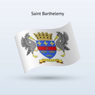 Saint Barthelemy flag N3