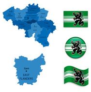 East Flanders province set