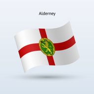Alderney flag N3