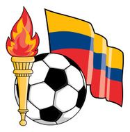 Colombian Soccer Emblem