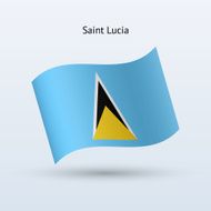Saint Lucia Flag N5