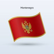 Montenegro flag N5