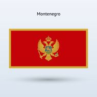 Montenegro flag N7