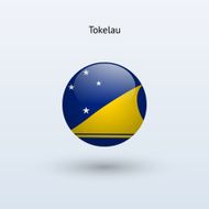 Round flag of Tokelau