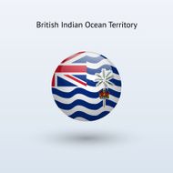 Round flag of British Indian Ocean Territory