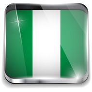 Nigeria Flag Smartphone Application Square Buttons N2