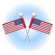American Flag Pins