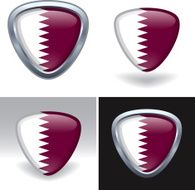 Qatar Flag Crest