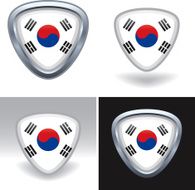 South Korean Flag Crest