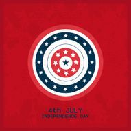 abstract independence day background with special objects N2