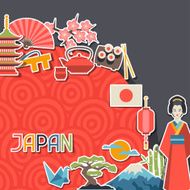 Japan background design