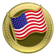 Vector Patriotic Emblem
