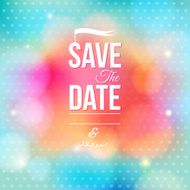 Save the date for personal holiday N2