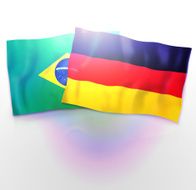Brazil Soccer Creative Abstract Design N6