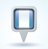 Flag of Guatemala vector illustration N11