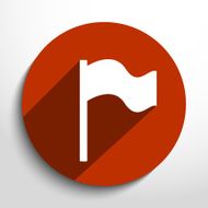 Vector flag web icon N12