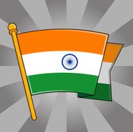 Flag of India N37