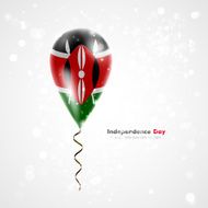 Flag of Kenya on balloon N2