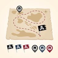 mapping pins icon