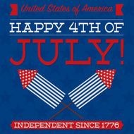 Independence Day card in vector format N9