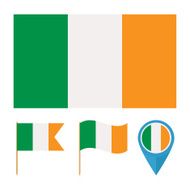 Ireland flag vector
