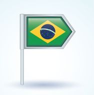 Flag of Brazil vector illustration N3