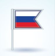 Flag of Russia vector illustration N10
