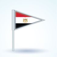 Flag of Egypt vector illustration N10