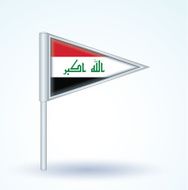 Flag of Iraq vector illustration N10