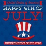 Independence Day card in vector format N10