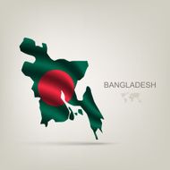 Flag of Bangladesh as a country