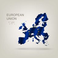Flag of EUROPEAN UNION as a country