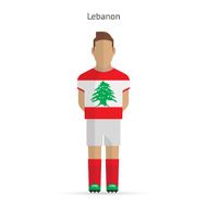 Lebanon football player Soccer uniform