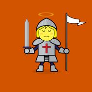 St Joan of Arc Cartoon