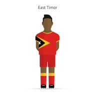 East Timor football player Soccer uniform