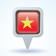 Flag of Vietnam vector illustration N12