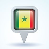 Flag of Senegal vector illustration N10