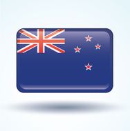 Flag of New Zealand vector illustration N9