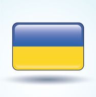 Flag of ukrain vector illustration N6