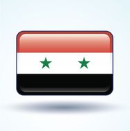 Flag of United Arab Republic vector illustration N7