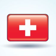 Flag of switzerland vector illustration N10