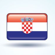 Flag of Croatia vector illustration N11