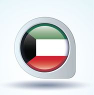 Flag of Kuwait vector illustration N10