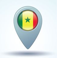 Flag of Senegal vector illustration N11