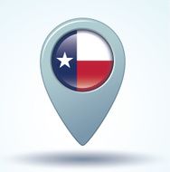 Flag of Texas vector illustration N9