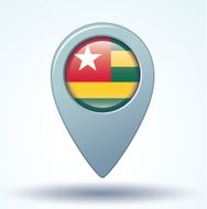 Flag of Togo vector illustration N10