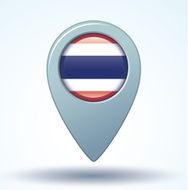 Flag of Thailand vector illustration N9