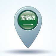 Flag of Saudi Arabia vector illustration N11